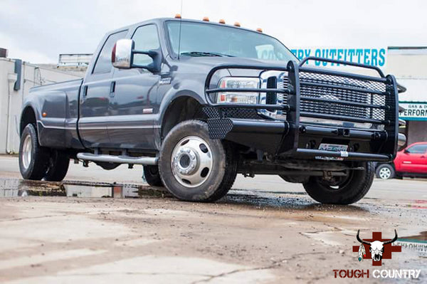 2005-2007 Ford F250-550 & Excursion Tough Country Traditional Front Bumper