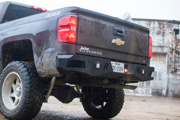 2010-2018 Silverado 1500 Tough Country Evolution Rear Bumper