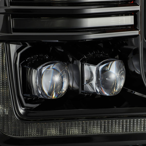 2018-20 F150 Alpharex NOVA-Series LED Projector Headlights Alpha-Black