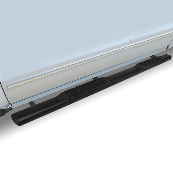 2004-21 Nissan Titan/2016-21 Titan XD 5" Black Oval Running Boards