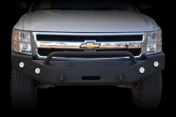 2007-13 Silverado 1500 DV8 Offroad Steel Front Bumper