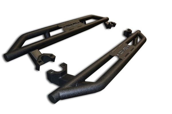 2007-18 Jeep JK 2-Door DV8 Offroad Tri-Bar Rock Sliders With Step