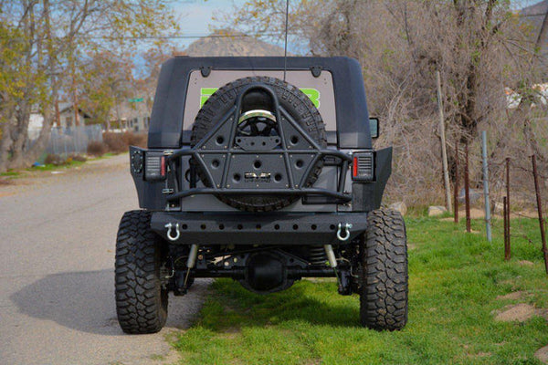 2007-18 Jeep JK DV8 Offroad TC-1 Body Mount Tire Carrier