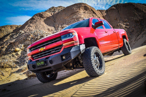 2016-18 Silverado 1500 DV8 Offroad Steel Front Bumper