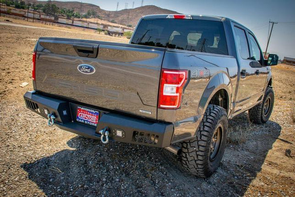 2018-20 Ford F150 DV8 Offroad Steel Rear Bumper