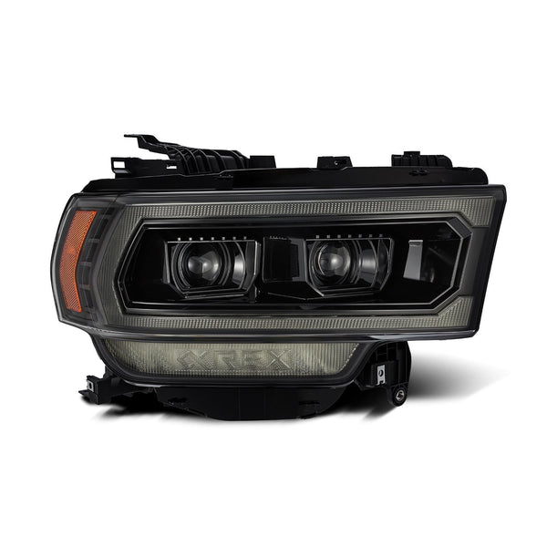 2019-22 Ram 2500/3500 Alpharex LUXX-Series LED Projector Headlights - Alpha Black