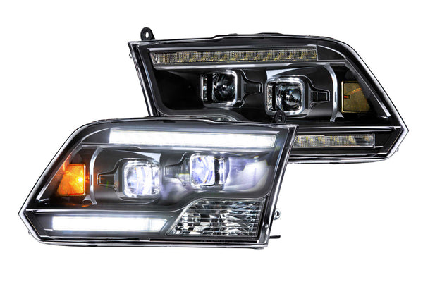 2009-18 Ram 1500/2500/3500 Morimoto XB Hybrid LED Headlights