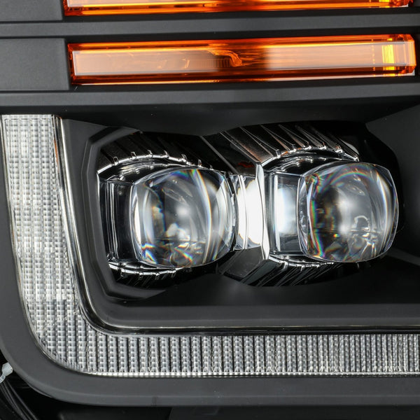 2018-20 F150 Alpharex NOVA-Series LED Projector Headlights Black