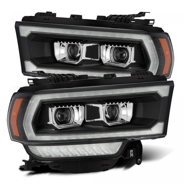 2019-22 Ram 2500/3500 Alpharex PRO-Series Projector Headlights - Black