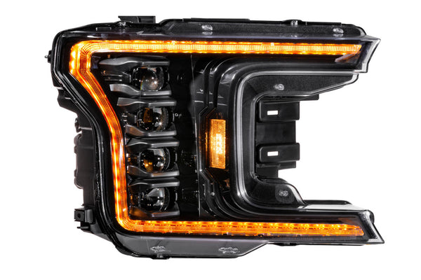 2018-20 F150 Morimoto XB LED Headlights - Amber DRL's