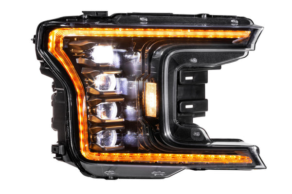 2018-20 F150 Morimoto XB LED Headlights - Amber DRL's