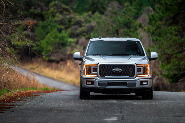 2018-20 F150 Morimoto XB LED Headlights - Amber DRL's