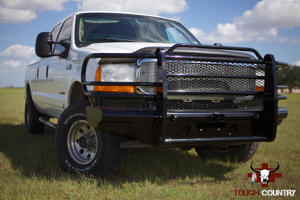 1999-2004 Ford F250-550 & Excursion Tough Country Traditional Front Bumper