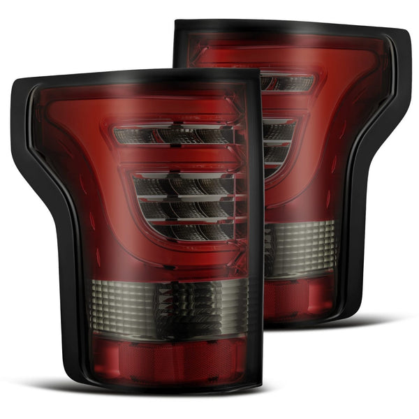 2015-20 F150 Alpharex PRO-Series LED Tail Lights Red Smoke