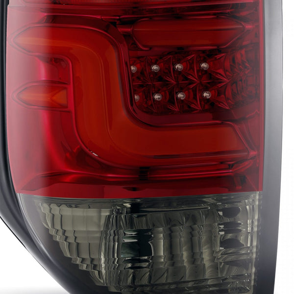 2014-21 Tundra Alpharex PRO-Series LED Tail Lights - Red Smoke