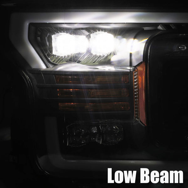 2018-20 F150 Alpharex NOVA-Series LED Projector Headlights Chrome