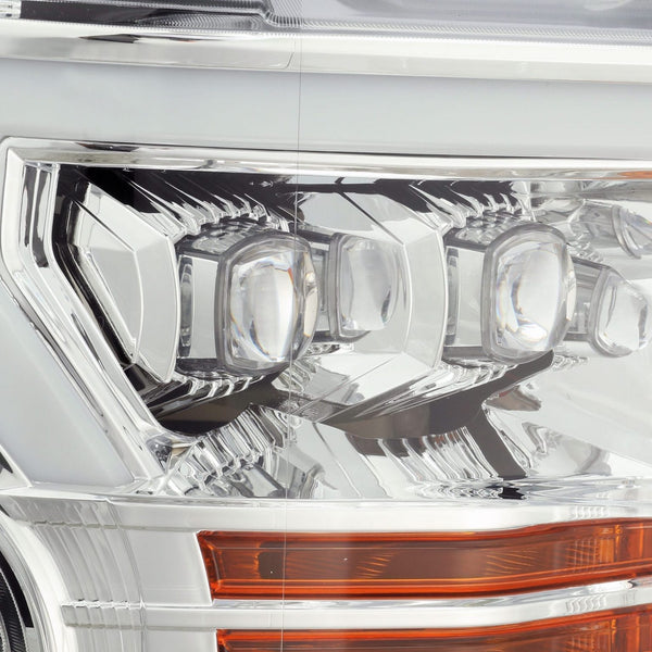 2018-20 F150 Alpharex NOVA-Series LED Projector Headlights Chrome