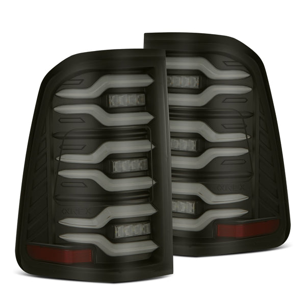 2019-22 Ram 1500 Alpharex LUXX-Series LED Tail Lights - Black