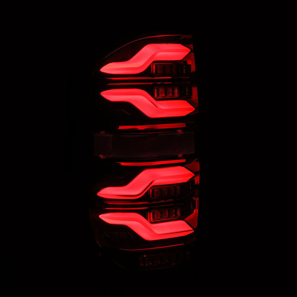 2014-21 Tundra Alpharex LUXX-Series LED Tail Lights - Black