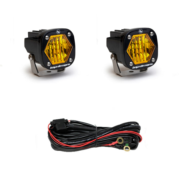 Baja Designs S1 Amber Wide Cornering LED