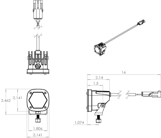 Baja Designs S1 Spot Laser