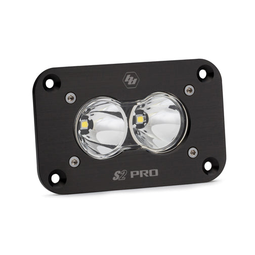 Baja Designs S2 Pro Black Flush Mount LED