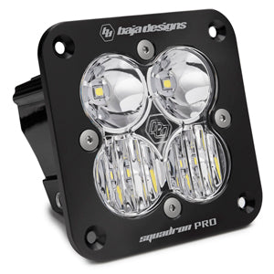 Baja Designs Squadron Pro Black Flush Mount LED