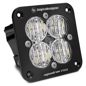 Baja Designs Squadron Pro Black Flush Mount LED