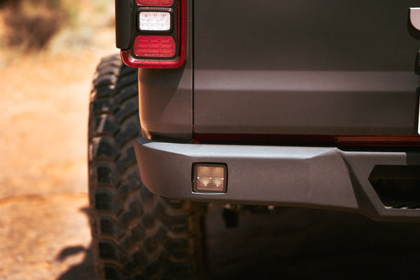 2020-22 Jeep Gladiator DV8 Offroad Ultra Slim High Clearance Rear Bumper