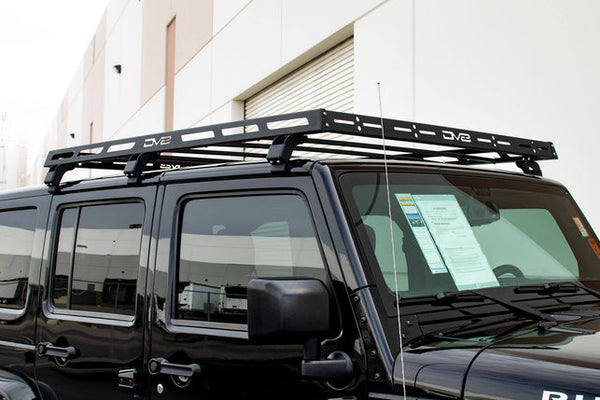 2007-18 Jeep JK 4-Door DV8 Offroad Short Roof Rack