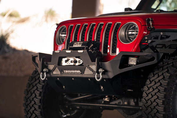 2018-22 Jeep JL/20-22 JT DV8 Offroad Modular Front Bumper