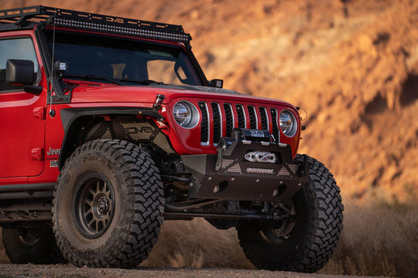 2018-22 Jeep JL/20-22 JT DV8 Offroad Modular Front Bumper